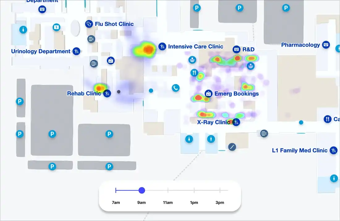 Facility map example