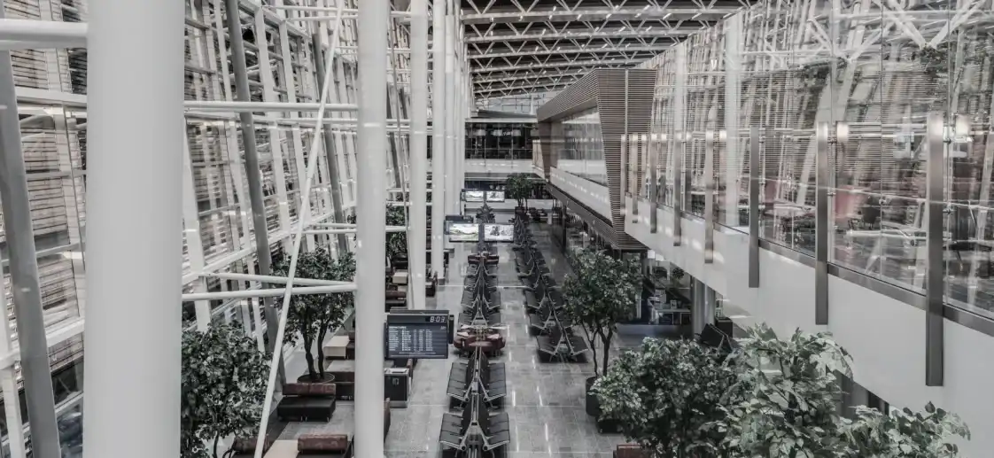LAX terminal interior photo