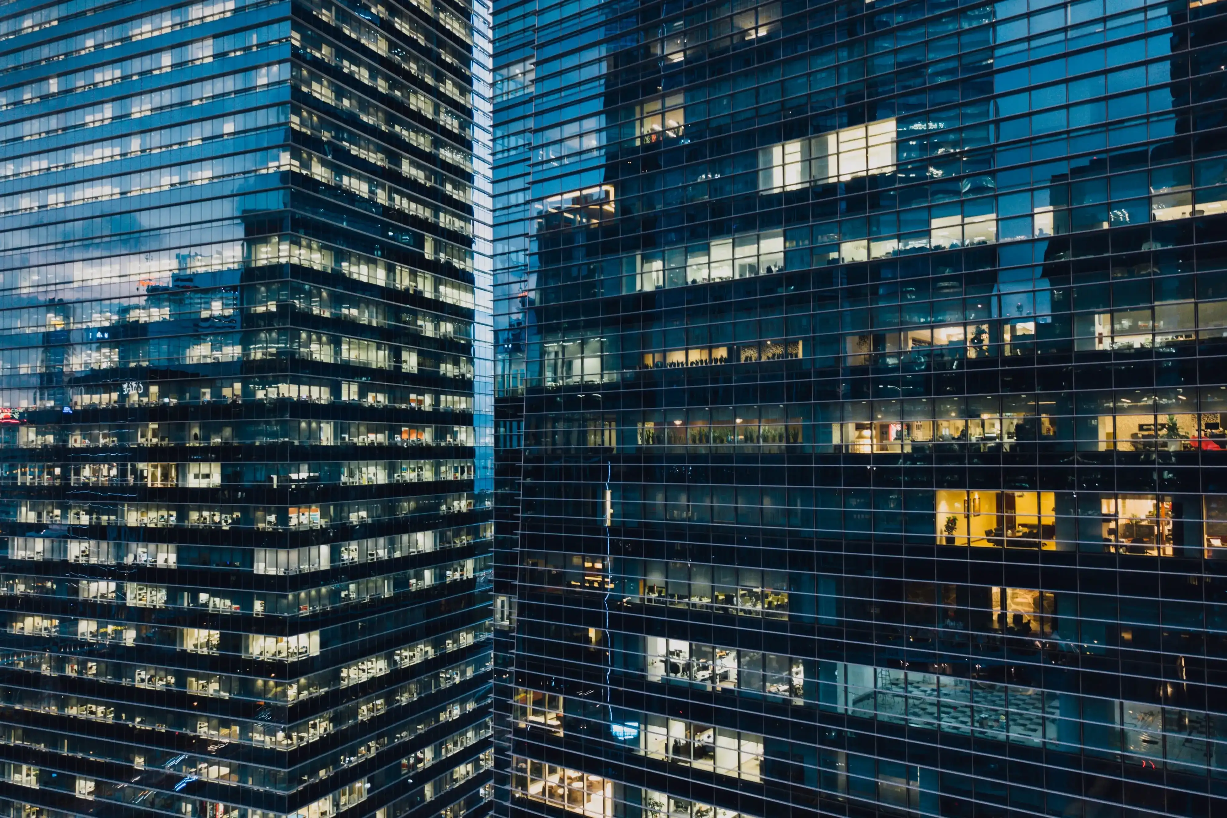 office building windows