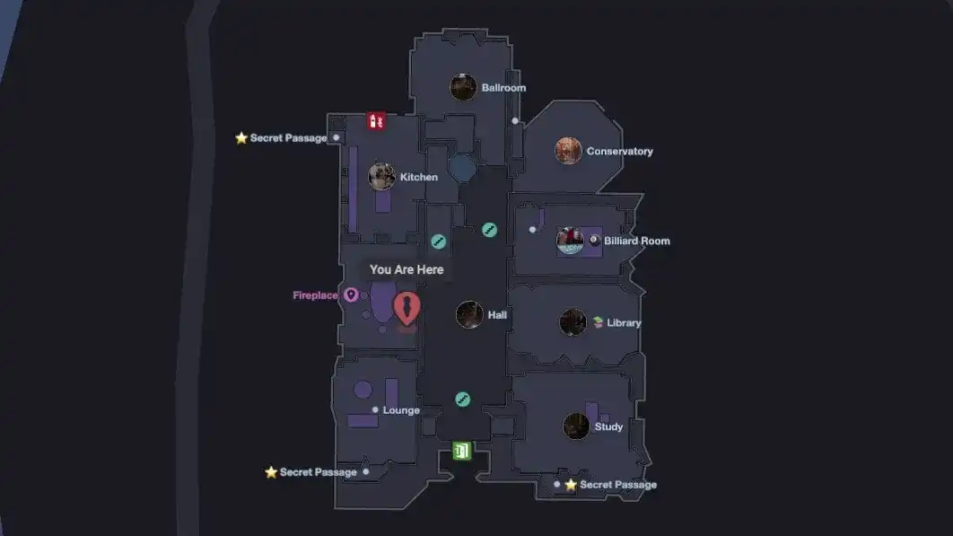 Clue map