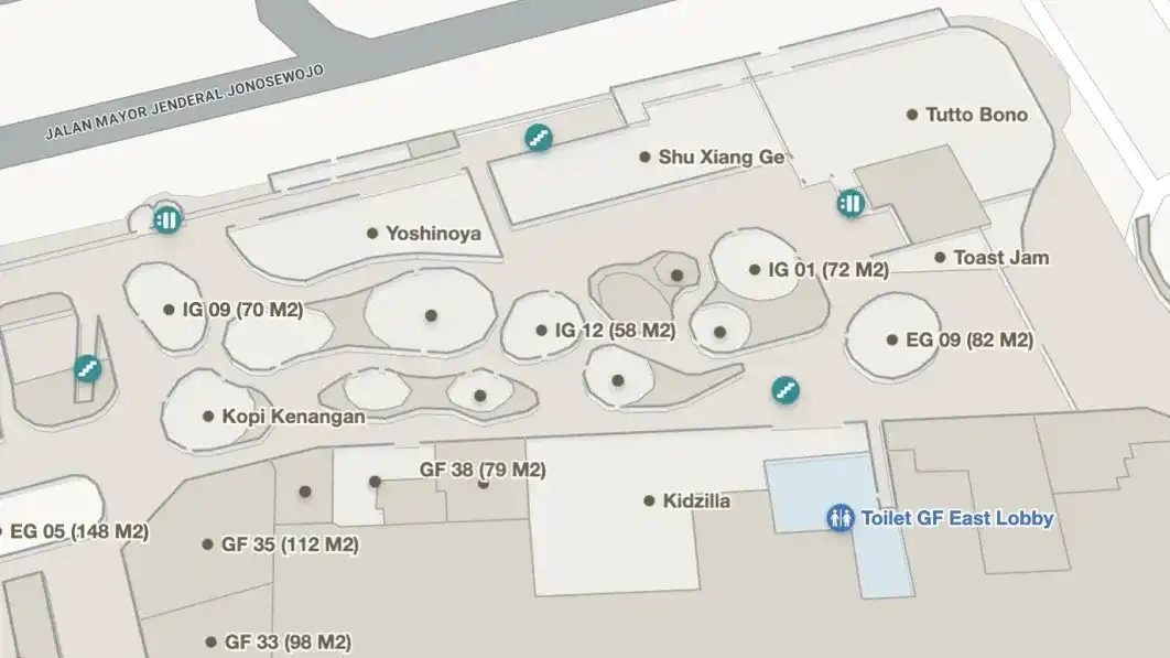 Fairway Nine Mall map