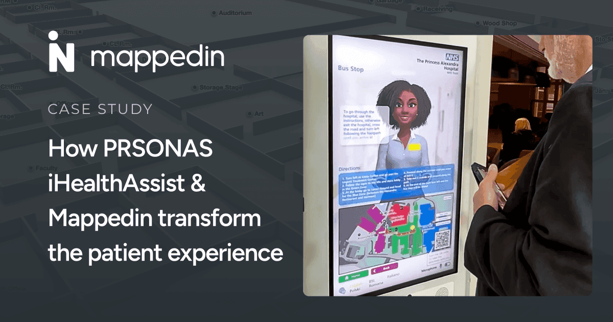 iHealthAssist x Mappedin header 