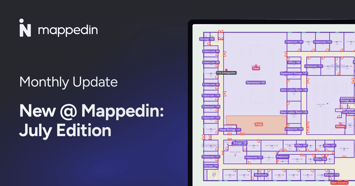 New @ Mappedin - July Edition