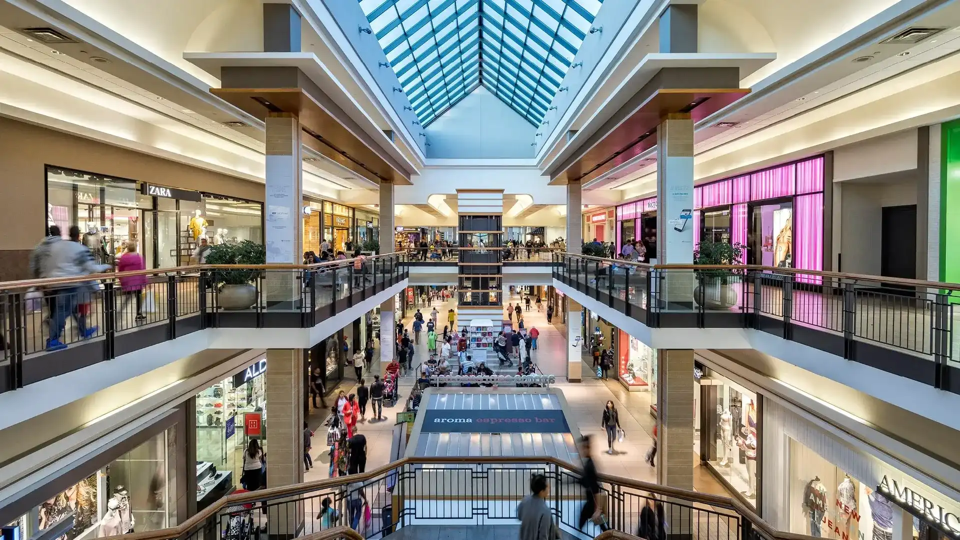 Cadillac Fairview indoor mall photo